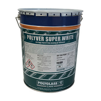 Schutzfarbe - POLYVER SUPER WHITE - Polyglass Spa - für Außenbereich / für Dach / für Holz