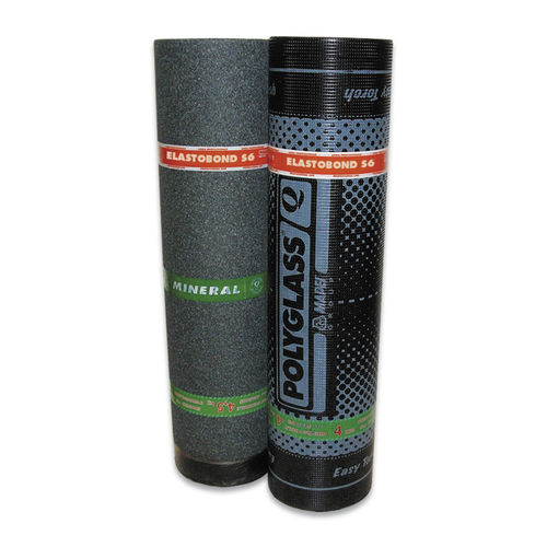 Sicherheits-Abdichtungsbahn - ELASTOBOND S6 - Polyglass Spa - für Dach / für Brückenbau / für Becken