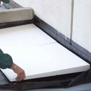 Thermoisolierung - INCLIMANT - Polyglass Spa - Polystyrolschaum / steife Platten / für Dach