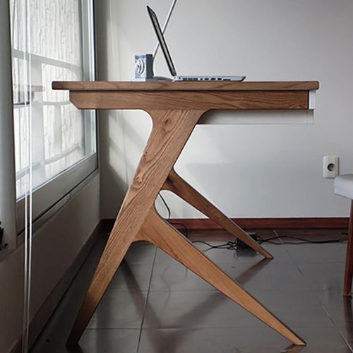 Moderner Schreibtisch - LEHAR : RÉF. 25008 - OVATION Paris - Holz / mit Stauraum