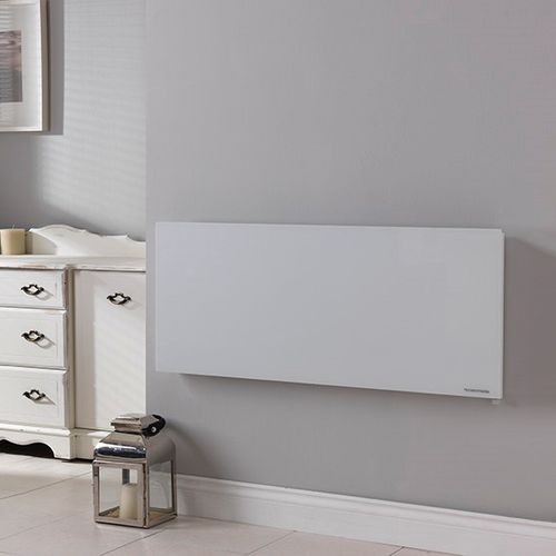 Elektrischer Konvektor - VPS-DESIGN WHITE - TECHNOTHERM - 751 w...1000 w / modern / Glas