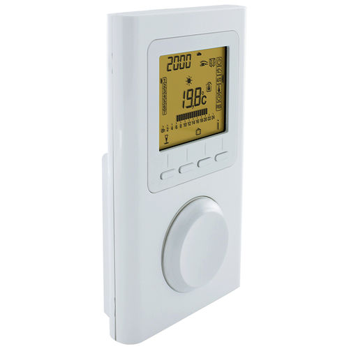 Elektronisches Thermostat - TPF-ECO - TECHNOTHERM - für Heizungen / weiß / mit Digitalanzeige
