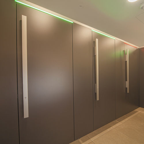 HPL-Sanitärkabine - PRIMO F - KEMMLIT-Bauelemente GmbH - für Toiletten / für öffentliche Einrichtungen / feuchtebeständig