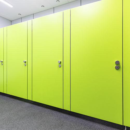 Laminat-Sanitärkabine - PRIMO Kn - KEMMLIT-Bauelemente GmbH - Polymer / für Toiletten / Innenbereich