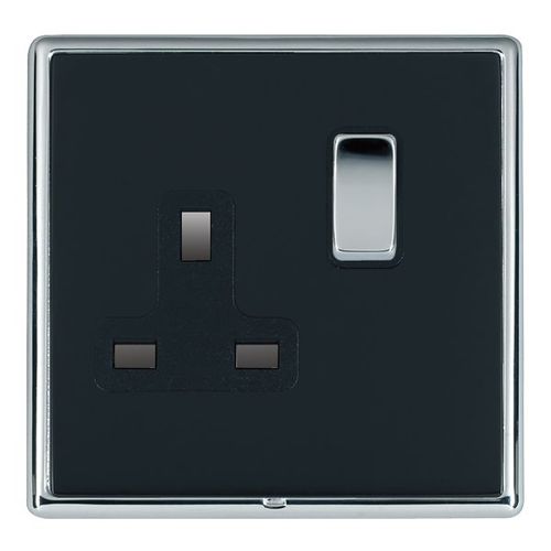 Wandmontierte Steckdose - LINEA-RONDO CFX® - Hamilton Litestat - Unterputz / Metall / modern