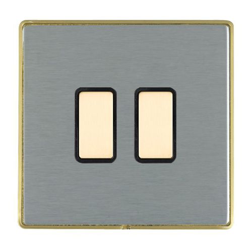 Druckschalter - LINEA-DUO CFX® - Hamilton Litestat - Einbau / Metall / klassisch