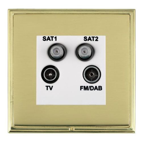 Antennensteckdose - Linea-Scala CFX - Hamilton Litestat - SAT / Funk / Mehrfach