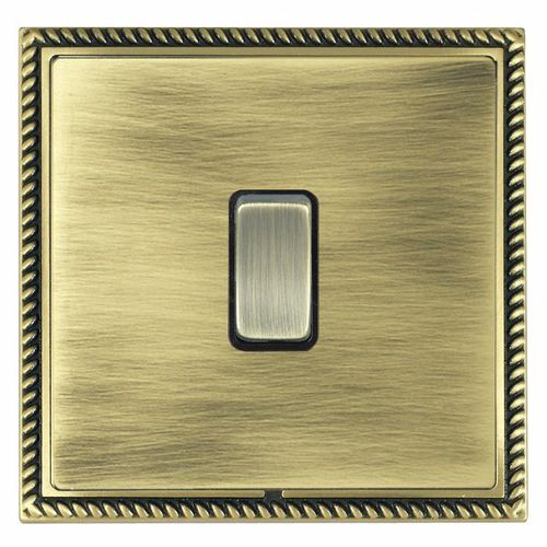 Wippschalter - LINEA-GEORGIAN CFX® - Hamilton Litestat - Einbau / Messing / Bronze