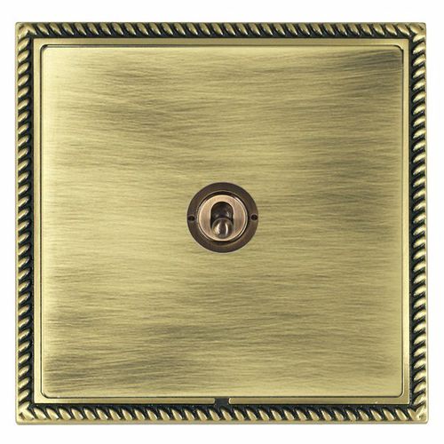 Kippschalter - LINEA-GEORGIAN CFX® - Hamilton Litestat - Einbau / Messing / Bronze
