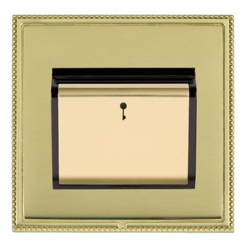 Kartenschalter - LINEA-PERLINA CFX® - Hamilton Litestat - Einbau / Messing / klassisch