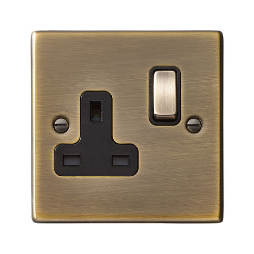 Wandmontierte Steckdose - HARTLAND - Hamilton Litestat - Unterputz / Metall / modern