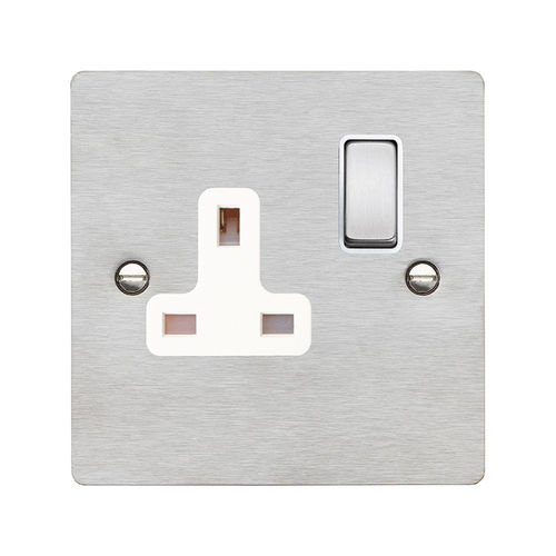 Doppelte Steckdose - SHEER - Hamilton Litestat - wandmontiert / Unterputz / Metall