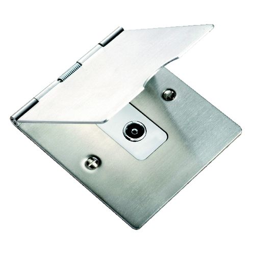 Antennensteckdose - Sheer - Hamilton Litestat - bodenstehend / Unterputz / Metall