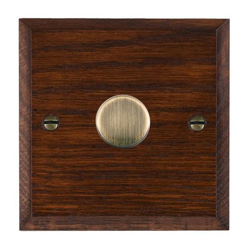 Lichtdimmer - Woods - Hamilton Litestat - Drehknopf / Einbau / doppelt