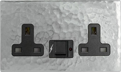 USB-Steckdose - SHEER  - Hamilton Litestat - doppelt / wandmontiert / Unterputz