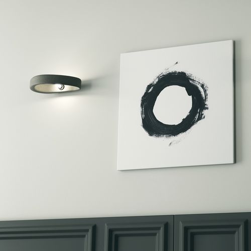 Moderne Wandleuchte - ARETHA W - Urbi et Orbi - für den Innenraum / Metall / Beton
