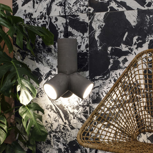 Hängelampe - TUUUB - Urbi et Orbi - Beton / modern / mit Kabel