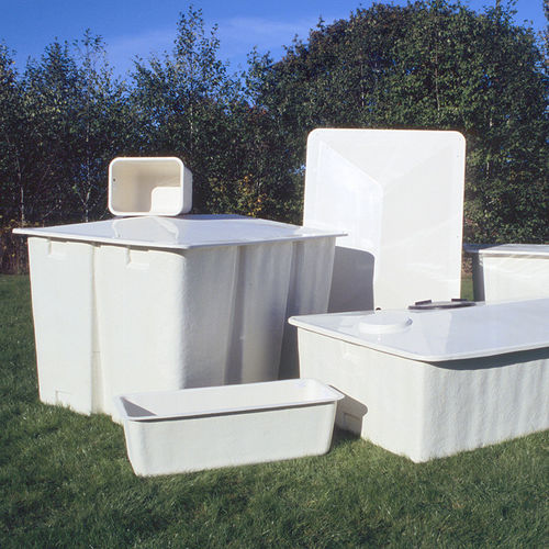 Wasserspeichertank - ONE PIECE GRP - Tricel - erdverlegt / Kunststoff
