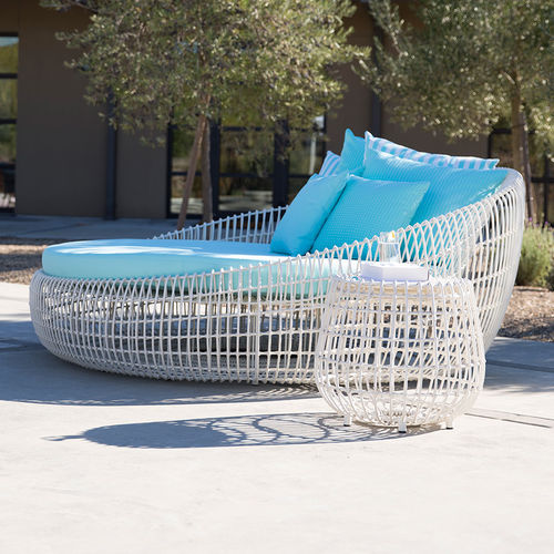 Moderne Récamiere - VINO  - JANUS et Cie - Aluminium / Synthetikfaser / für Garten
