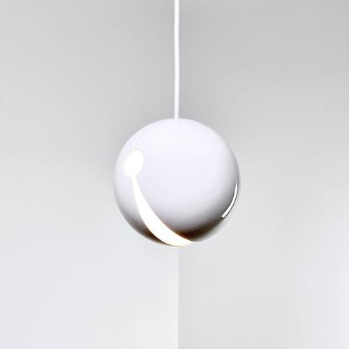 Hängelampe - POP_glossy white - neo - Keramik / modern / mit Kabel
