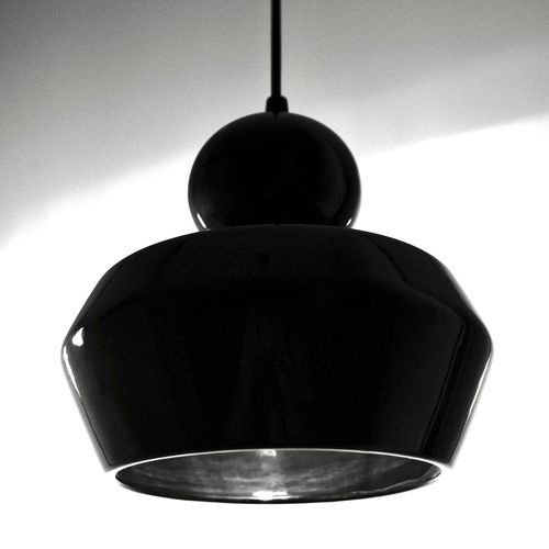 Hängelampe - LOVER 3.0_glossy black - neo - Keramik / modern / mit Kabel