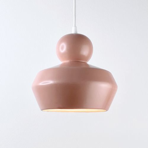 Hängelampe - LOVER 3.0_matte salmon - neo - Keramik / modern / mit Kabel
