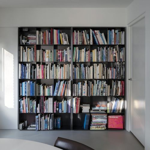 Trennwand-Bücherregal - The Netherlands - FritsJurgens - hoch / modern / Holz