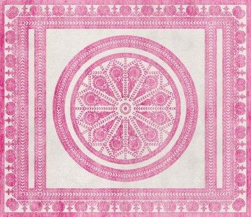 Moderner Teppich - RUE DE L’ELYSEE - Un Tapis à Paris - Motiv / Wolle / Seide