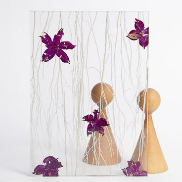 Verkleidungs-Dekorplatte - VIOLET - Designpanel - Möbel / Wand / für Innenausbau