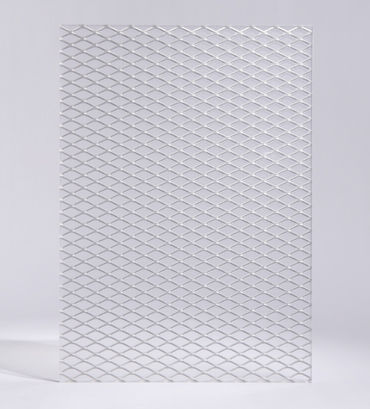 Dekorplatte für Innenausbau - ALU LATTICE - Designpanel - Massivholz / Polyester / glatt
