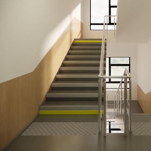 Vinyl-Bodenbelag - TAPIFLEX STAIRS - Tarkett PROFESSIONAL - für den Innenraum / für Treppenstufen / Industrie