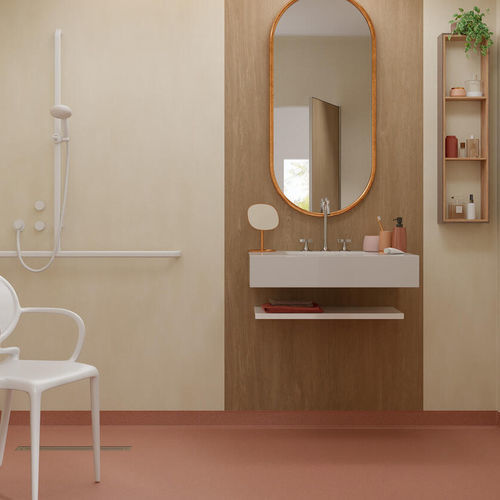 Vinylboden - GRANIT SAFE.T - Tarkett PROFESSIONAL - für den Innenraum / für Badezimmer / für professionellen Gebrauch