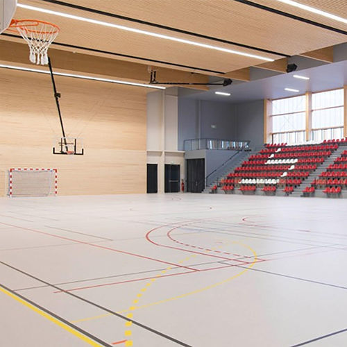 Sportboden für den Innenraum - LUMAFLEX ENERGY LINOSPORT XF² - Tarkett PROFESSIONAL - Birke / für professionellen Einsatz / dauerhaft
