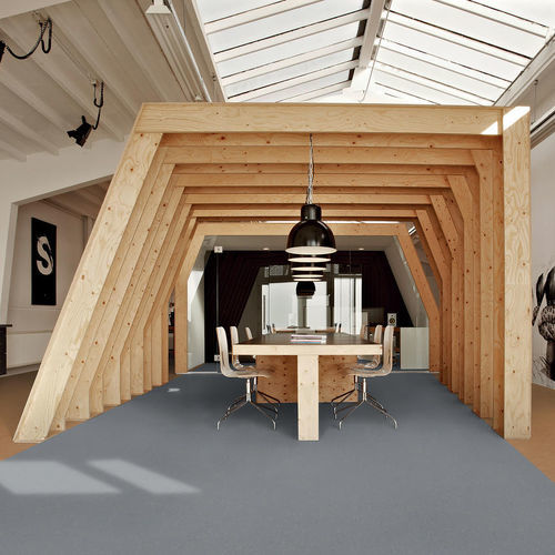 Linoleum-Bodenbelag - VENETO - Tarkett PROFESSIONAL - Kork / für den Innenraum / für Büro