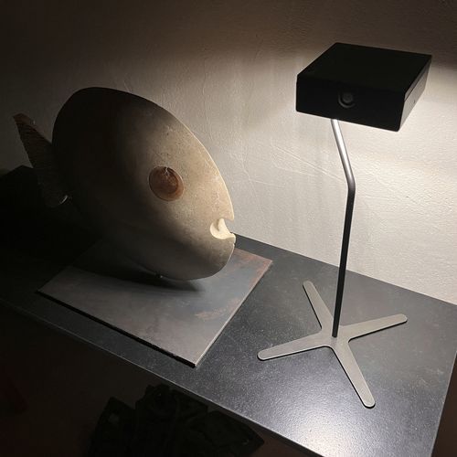 Mobile Lampe - CANDLESTICK TEE - aralia - LYX luminaires - Stahl / Edelstahl / aus lackiertem Stahl