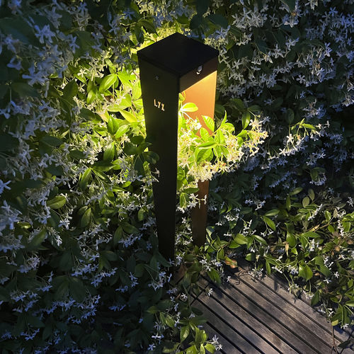 Bodenlampe - BTS 900 - aralia - LYX luminaires - polierter Edelstahl / aus lackiertem Stahl / Blech