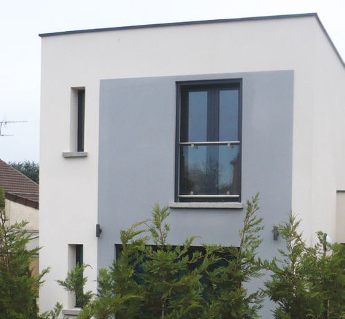 Edelstahlgeländer - CRISTAL AURORE - AT INOX - Glasplatten / für Außenbereich / für Fenster