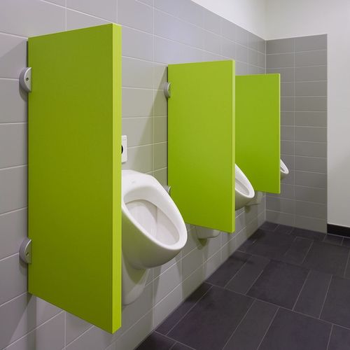 Urinaltrennwand für öffentliche Sanitäreinrichtungen - SVFG40 - Schaefer-Trennwandsysteme