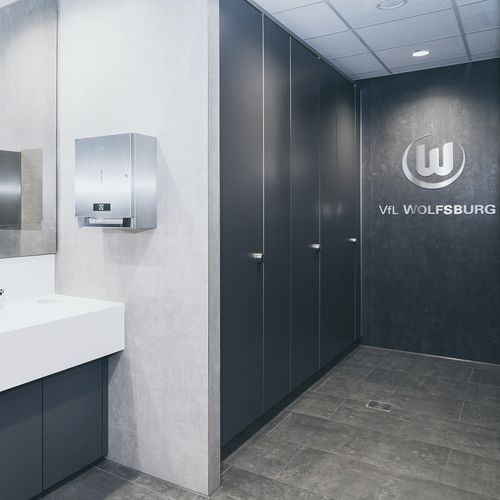 Sanitärkabine für Toiletten - EF-3 ALTUS - Schaefer-Trennwandsysteme - Innenbereich