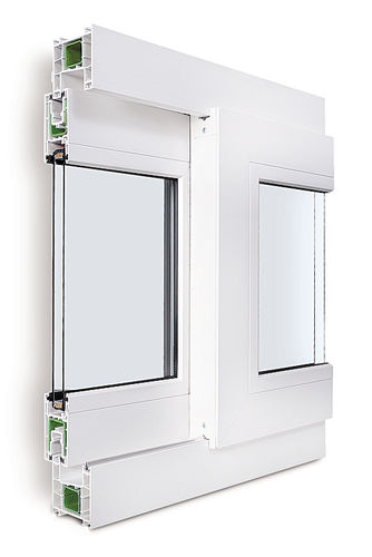 PVC-Fenster - ECOSOL - ABM FENETRE - Schiebe / mit Doppelverglasung