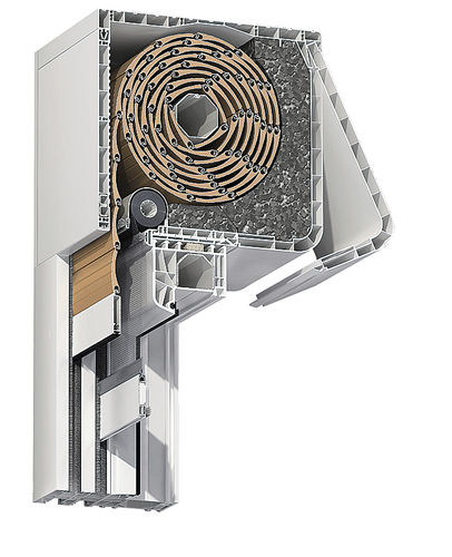 Rollladen - INC ORP ORÉ CLEVER BOX - ABM FENETRE - Aluminium