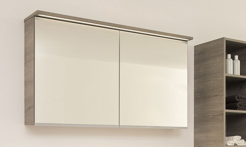 Moderne Badezimmerschrank mit Spiegel - STANDARD - ALKE - Holz / wandmontiert