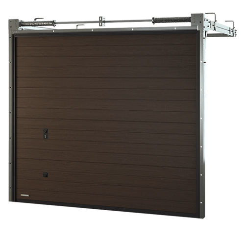Sektionale Garagentür - VENTE K2 RC - BERTRAND - Holz / Polyurethanschaum / automatisch