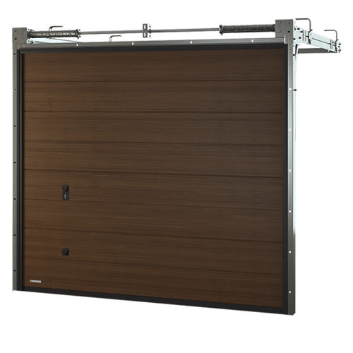 Sektionale Garagentür - VENTE K2 RS - BERTRAND - Holz / Polyurethanschaum / automatisch