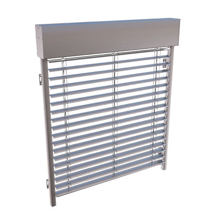 Rollladen - C80 - BERTRAND - Aluminium / für Fassade