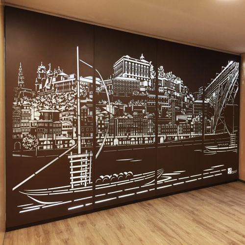 Dekorplatte für Wand - BPLAN - für Innenausbau / Wand / leicht