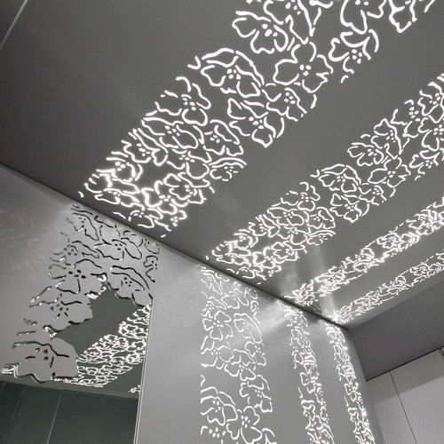 Metall-Dekorplatte - BPLAN - für Innenausbau / Wand / für Decke