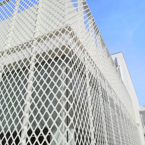 Paneel-Fassadenverkleidung - BPLAN - Aluminium / nachhaltig / perforiert