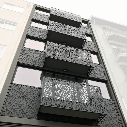 Paneel für Fassaden - BPLAN - Verkleidung / für Balkon / Stahl