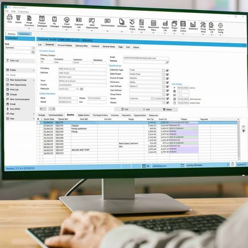 Management-Software - EQ Flex - Compusoft, a Cyncly Company - Projektplanung / Kostenschätzung / für Küche